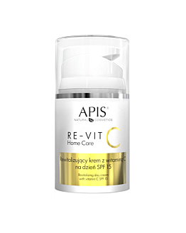 APIS Re-Vit C Home Care rewitalizujący krem z witaminą C na dzień SPF15, 50ml