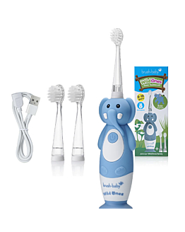 Brush-Baby WildOnes szczoteczka soniczna dla dzieci 0-10l Elephant