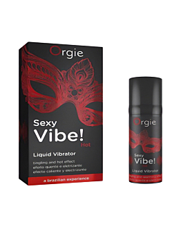 Wibrator W Płynie Sexy Vibe! Hot Liquid Vibrator 15 Ml Orgie