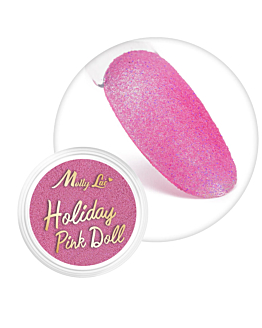 MollyLac Holiday Pink Doll Efekt Do Paznokci Nr 4 1 g