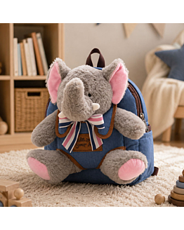 Habarri Plecak pluszowy ze słonikiem Elephant puppy CUTE ANIMALS