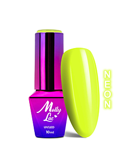 MollyLac Women in Paradise Lakier Hybrydowy UV LED Nr 73 The Coconut Palms Neon 10 g