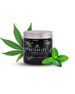 Biowen Naturalny dezodorant w kremie konopny z CBD i miętą pieprzową 65 g