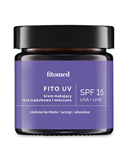 Fitomed Fito UV SPF15 krem matujący do cery trądzikowej i mieszanej, 55g