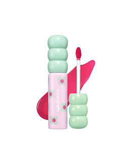 Colorgram Fruity Glass Tint, jagodowo-różowy błyszczyk do ust, 04 Adorable Berry, 3g