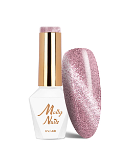 MollyNails Cat Eye Womanity Lipstick Lakier Hybrydowy UV LED Nr 441 8 g