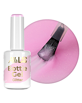 AlleLac Bottle Gel Glitter Żel Do Paznokci Lily Glimmer 15 g