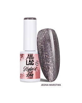 AlleLac Lakier Hybrydowy Browns B9 Smoky Glitter Gel Polish 6 g