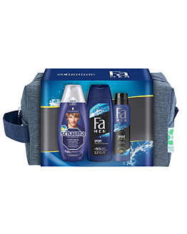 Fa Men Zestaw (Żel pod prysznic + Szampon + Spray )