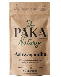 Paka Natury Ashwagandha 60 kapsułek