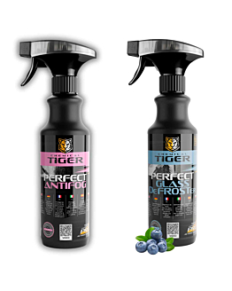 Chemical Tiger Antypara Środek przeciw parowaniu 500 ml + Odmrażacz do szyb lusterek 500 ml