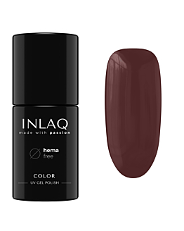 INLAQ Lakier Hybrydowy HEMA Free, Brownie