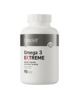 OstroVit Omega 3 Extreme 90 kaps 500 EPA 250 DHA