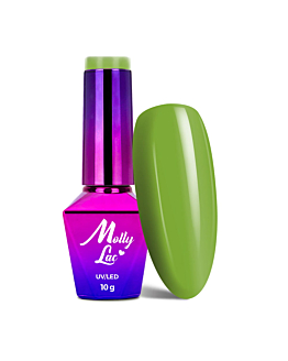 MollyLac Welcome to Ibiza Lakier Hybrydowy UV LED Nr 117 Kiwi Crush 10 g