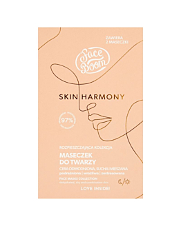 Face Boom Skin Harmony Rozpieszczająca Kolekcja Maseczek do twarzy 