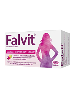 Falvit, Zestaw witamin i minerałów dla kobiet, Tabletki