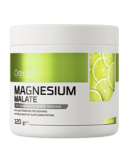OstroVit Jabłczan Magnezu 120 g o smaku limonkowym