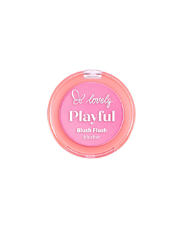 Lovely Playful Blush Flush kremowo-pudrowy róż do policzków 01 Girly, 7g