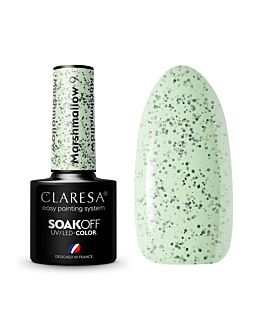 Claresa Soak Off UV/LED Marshmallow lakier hybrydowy 9, 5g