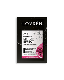 Lovrén Płatki pod oczy, ekstra lifting i promienna skóra pod oczami, z kwasem hialuronowym, kofeiną i ekstraktem z magnolii 2 szt, 2,4 g