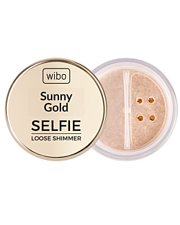 Wibo Selfie Loose Shimmer rozświetlacz do twarzy Sunny Gold