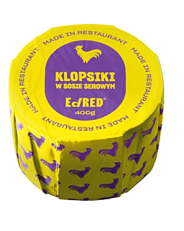 EdRED Klopsy Drobiowe W Sosie Serowym 400 g