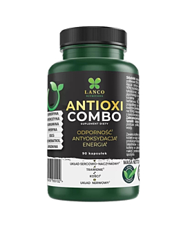 Lanco Nutritions Antioxi Combo, suplement antyoksydacyjny, 90 kaps.