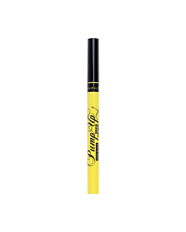 Lovely Pump Up Brush Eyeliner ultra czarny eyeliner z precyzyjnym pędzelkiem Deep Black
