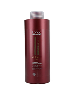 Londa Professional Velvet Oil Shampoo odżywczy szampon do włosów z olejkiem arganowym, 1000ml