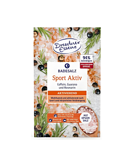 Dresdner Essenz Sport & Activ Sól do kąpieli dla aktywnych, zestaw 2x 60 g