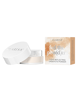 Claresa Feel The Pow(d)er! sypki puder pod oczy 02 Beige, 6g
