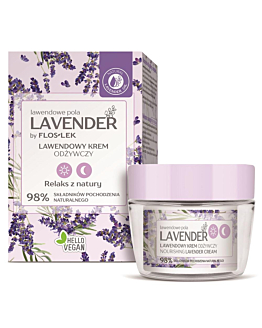 Floslek Lavender lawendowy krem odżywczy na dzień i na noc, 50ml