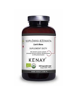 Kenay Suplement diety soplówka jeżowata Lion's Mane