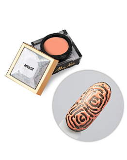 MollyNails Creative Flow Color Gel Żel Do Zdobień Efekt Topniejących Wzorów Apricot 5 g