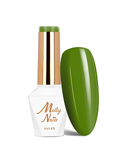 MollyNails Green Party Green Olive Lakier Hybrydowy UV LED Nr 85 8 g