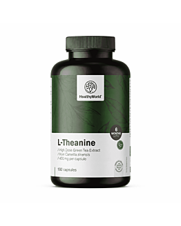 Healthy World L-Teanina 400 mg, 180 kaps.