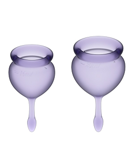 Satisfyer Feel Good Menstrual Cup Lila