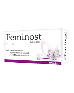Feminost, Wspomaganie utrzymania kontroli nad oddawaniem moczu, Tabletki