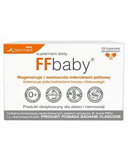 FFbaby, Probiotyk dla dzieci i niemowląt, Kapsułki otwierane