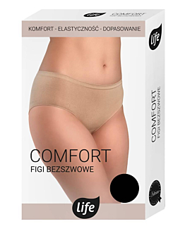 Life Comfort Figi rozm. XL czarne .