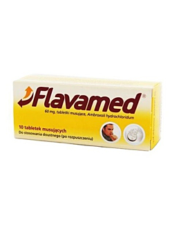 Flavamed 60 mg, 10 Tabletek musujących