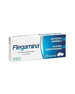 Flegamina Classic 8 mg, 20 tabl.