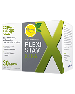 Flexistav Xtra, Preparat na wzmocnienie stawów, Proszek w saszetkach