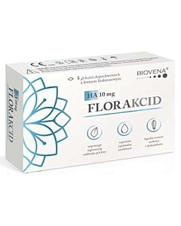 Florakcid HA 10mg, Globulki dopochwowe z kwasem hialuronowym