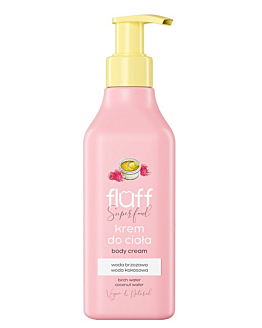 Fluff Krem do ciała Creme Brulee z Malinami