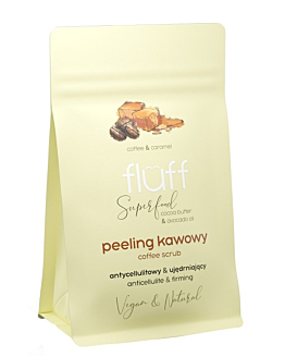 Fluff Suchy Peelling Kawowy Kawa i Karmel