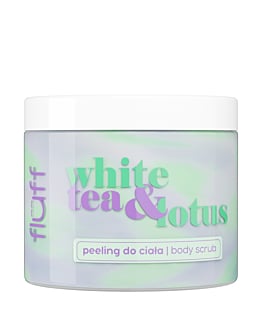 Fluff Biała Herbata & Lotos Peeling do ciała