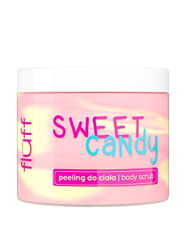Fluff Słodkie Cukierki Peeling do ciała
