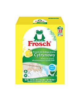 Frosch Cytrynowy Proszek do Prania Tkanin Białych