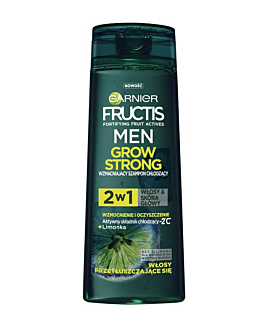 Fructis Men Grow Strong Szampon do włosów 2w1 Lime